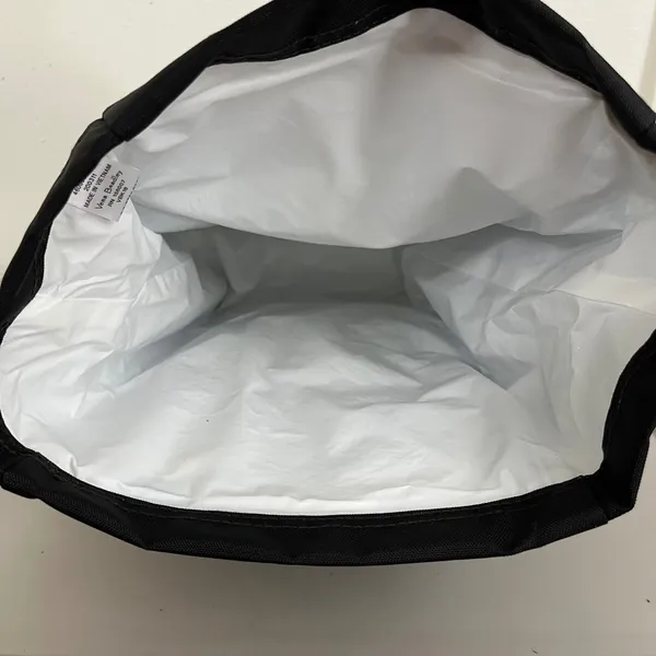 Vera Bradley Lunch‎ Bag Womens OS Black Roll Top Insulated Bag - Image 3