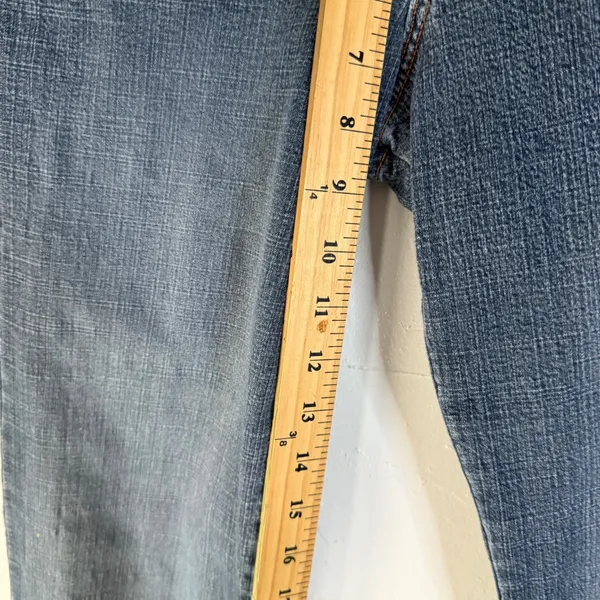 Tyte The Worlds Coolest Jeans Y2k Size 9‎ Blue Bootcut Distressed Flare Denim - Image 8