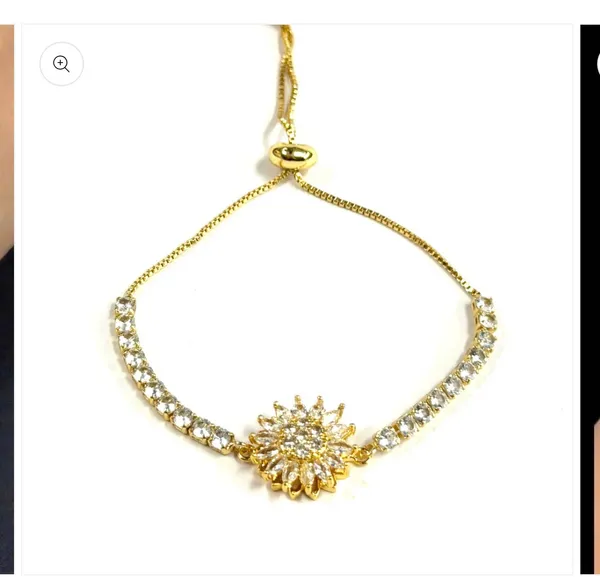 Sunburst Golden Flower Model - Image 2
