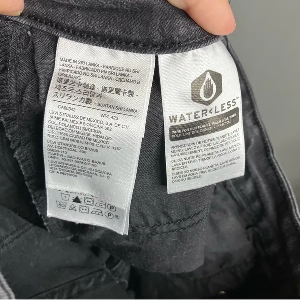 Levi’s black 711 skinny jeans women’s size 27 casual minimalist‎ trendy - Image 7