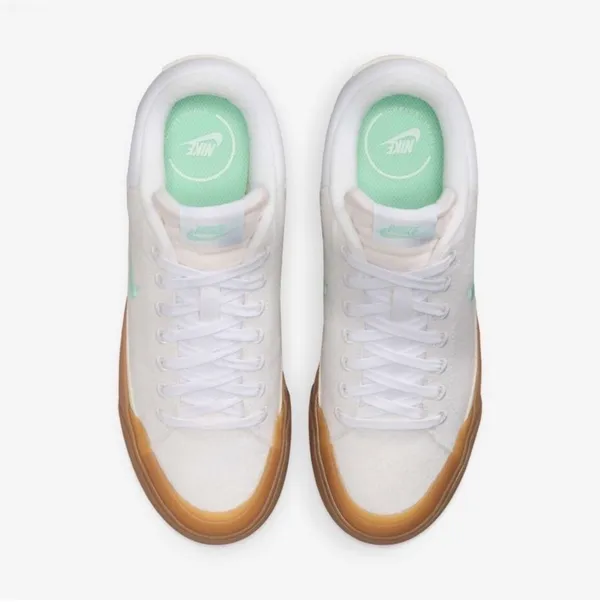 👟 Nike Court Legacy Lift Platform Sneakers ✨ (Women's US 10 / White & Mint 🍃 / FZ2606-102) - Image 10
