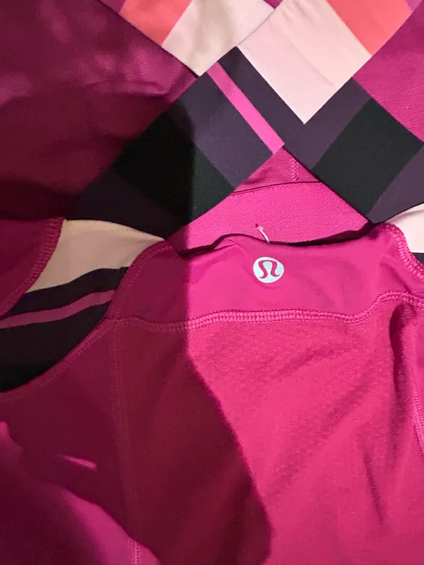 Lululemon purple athletic work out top  - Image 3