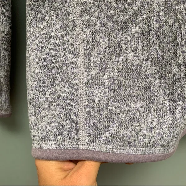 Patagonia Better Sweater Quarter-Zip Pullover Women's Purple XS - Image 5