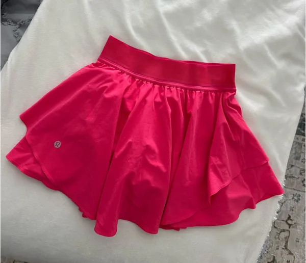Lululemon Pink Court Rival Skirt - Image 2