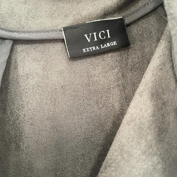 Vici Faux Suede Market Jacket XL NWOT - Image 5