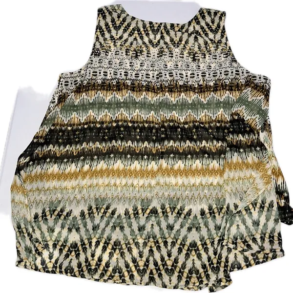 💜 Established 1962 Colorful Boho Flowy Tank Top Blouse - Image 3