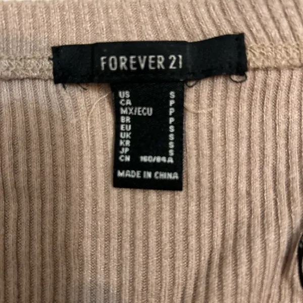Forever 21 Ribbed Off-The-Shoulder Top - Image 3