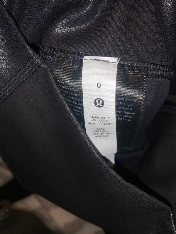Wonder Under Faux Leather Leggings - Image 3