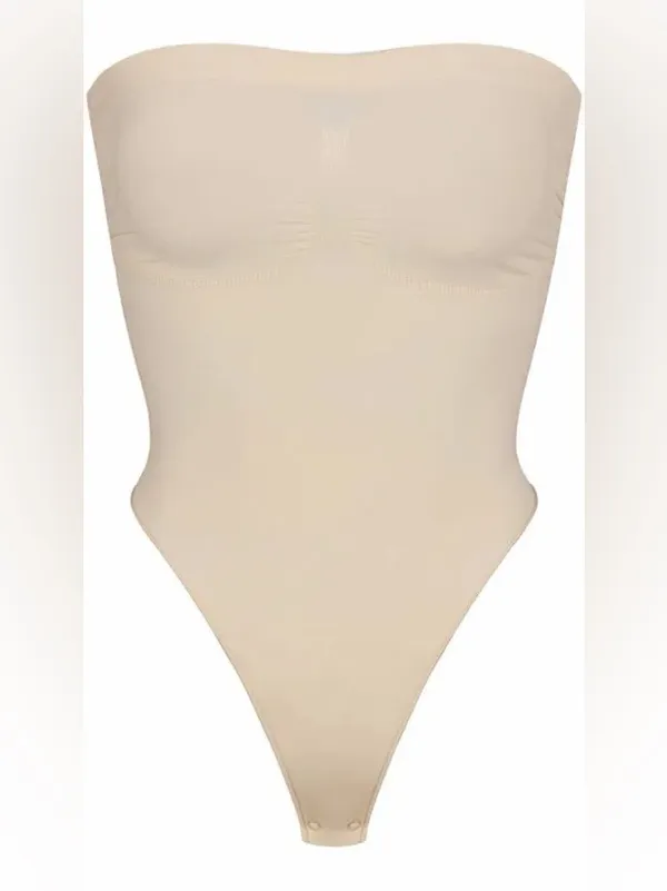 SKIMS Seamless Sculpt Strapless Thong Bodysuit NEW Sz Large - Image 2
