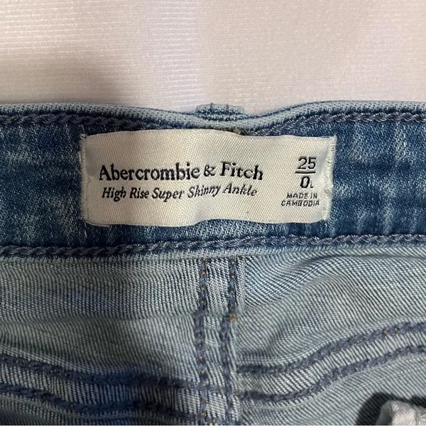 abercrombie & fitch | high rise super skinny ankle - Image 4