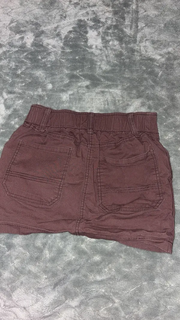 brown mini skirt  - Image 3