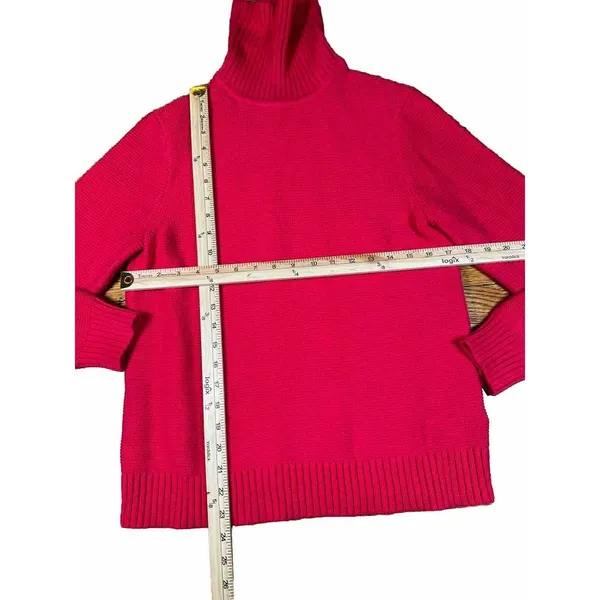 J.‎ Crew Womens Turtleneck Long Sleeve Sweater Sz M - Image 5
