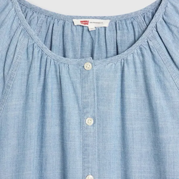 NWT Levi's® Women's Jolene Maxi Dress Light Blue Honestly Happy XXL - Image 7