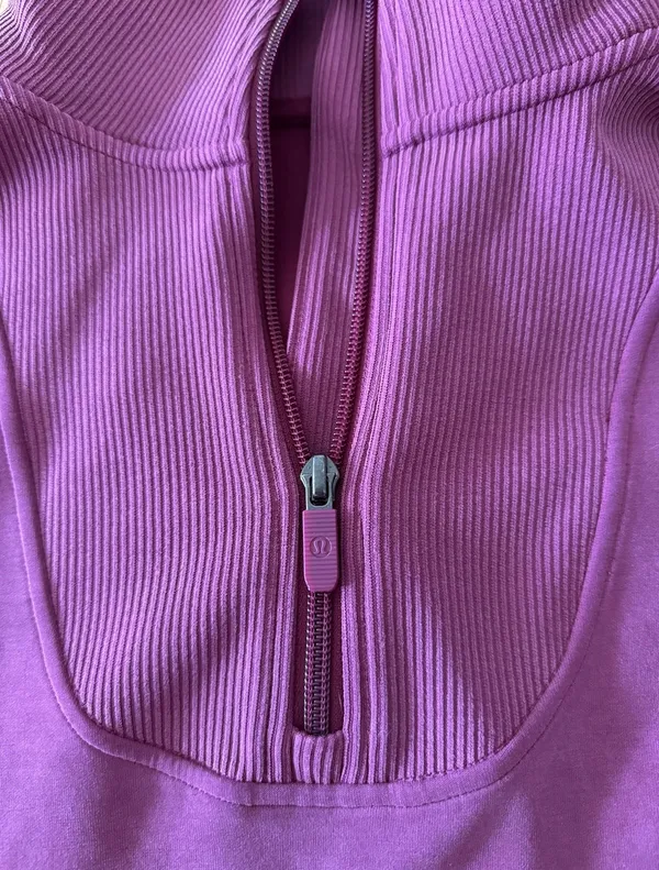 Lululemon Brushed Softstreme Half Zip 4 - Image 4
