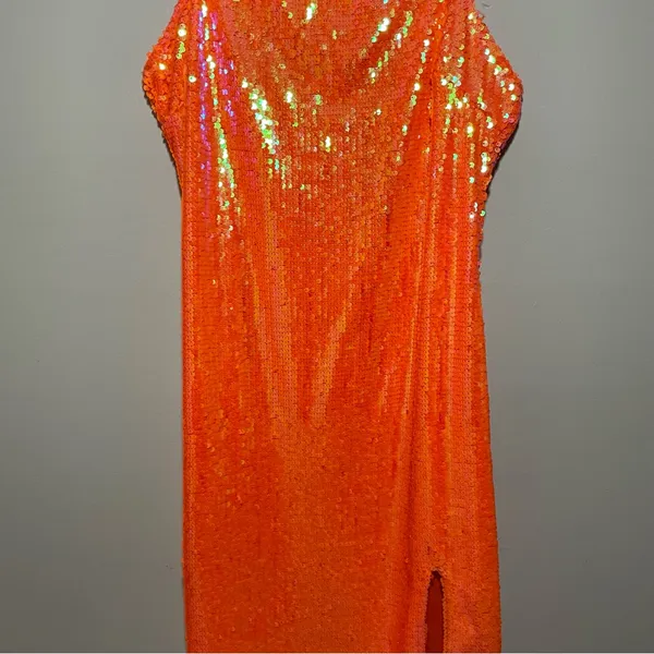 Motel Rocks Lucky Sequin Square-Neck Mini Dress - Image 5
