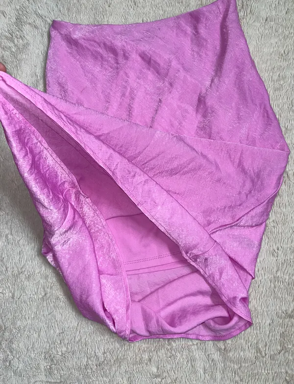 Wild Fable Hot Pink Midi Slip Skirt - Image 2