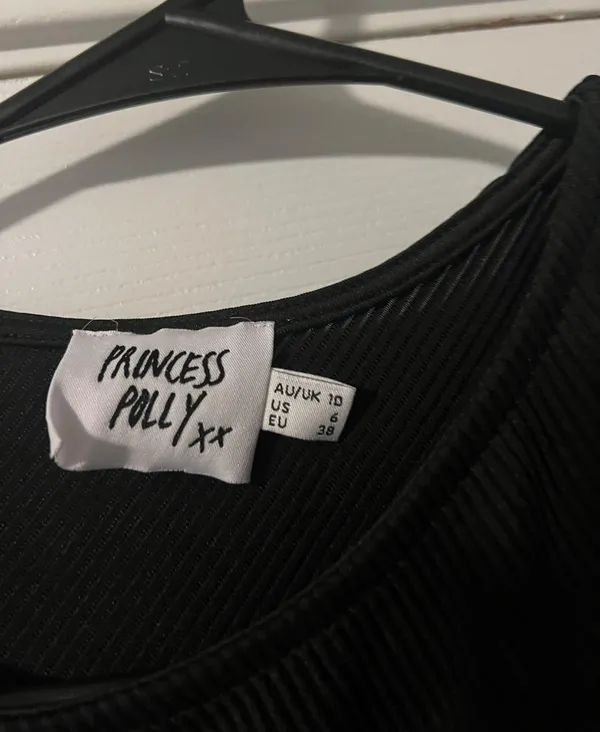 Princess Polly Black Cut-out Body Suit - Image 5