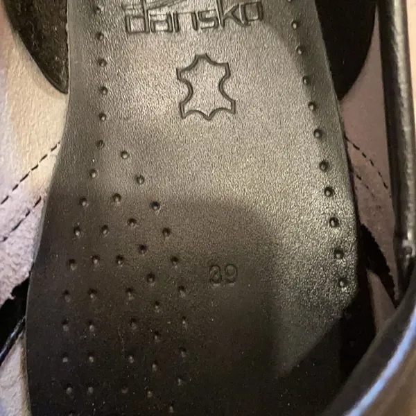 Dansko Matte Black Cabrio Clogs - Image 6