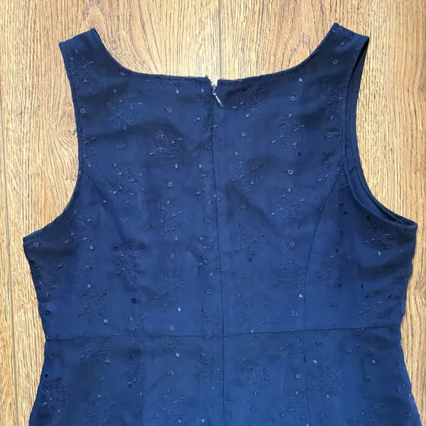 90s American Eagle Outfitters Shift Dress True VTG‎ Womens 6 Embroidered Cottage - Image 8