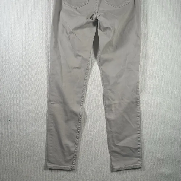 Abercrombie & Fitch Women's Gray Skinny Pants Size 8 W29 L28 Stretch Chino - Image 8