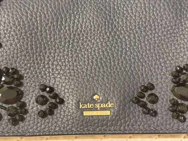Kate Spade Wallet Leather Navy - Image 2