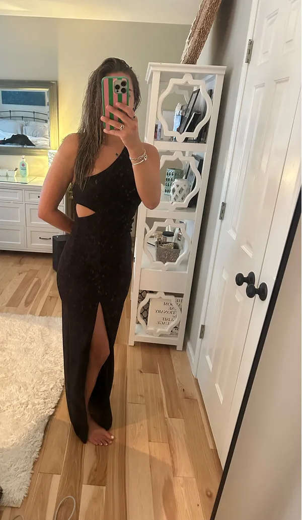 Lulus black dress maxi - Image 3