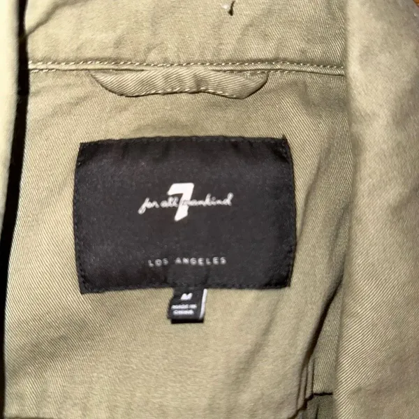 7 for All Mankind assymetrical moto M Bikercore jacket - Image 3