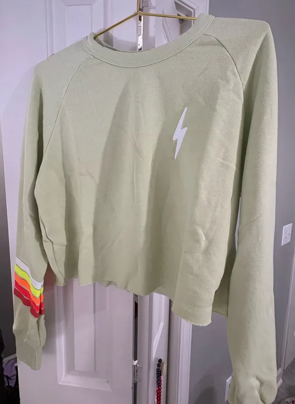 Lime/Cream Aviator Nation set. Size M - Image 6