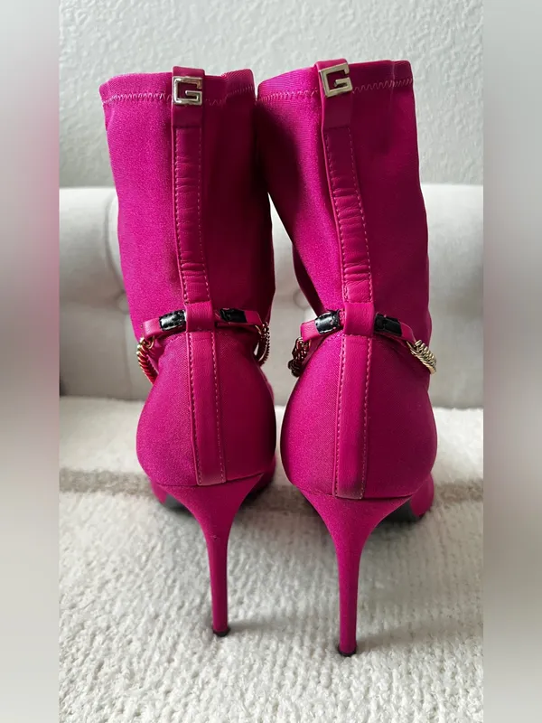 GUESS Fuschia Booties size 10 - Image 15