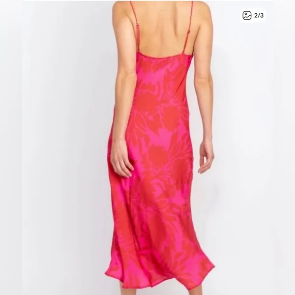 RESA Maui print slip dress - Image 2