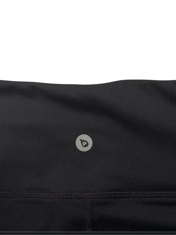 Baleaf Black High-Waist Yoga Capri flare Leggings size Large pockets - Image 4