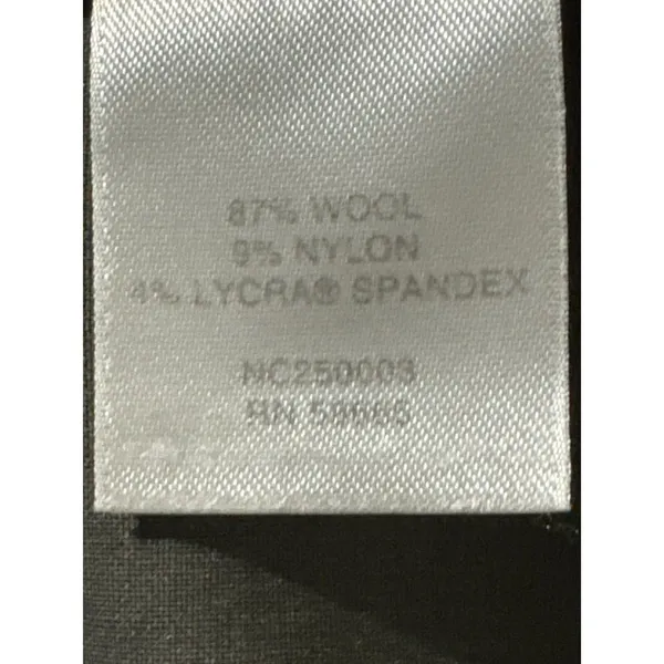 Nordstrom Collection Classic One‑Button Blazer · Wool Blend · Size 14 · Brown - Image 7