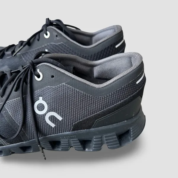 On Cloud X Women’s 11 Black Asphalt Training Running Shoes Sneakers Athletic - Image 12