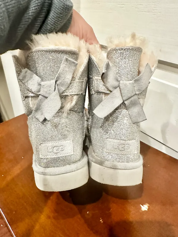 Glitter Boots. Size 6 - Image 2