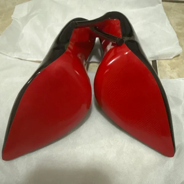 Women Black high heels Size 7 - Image 4
