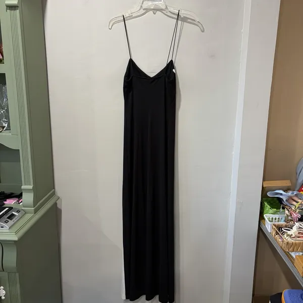Vintage Jodi Kristopher Maxi Fancy Rom Elegant dress Black White Y2K 90s Size XS - Image 6