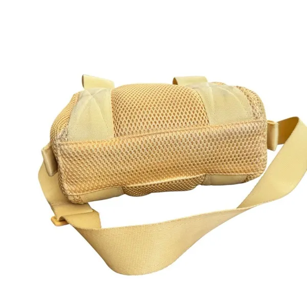 Dagne Dover Landon Air Mesh Carryall bag in Pollen Small - Image 5