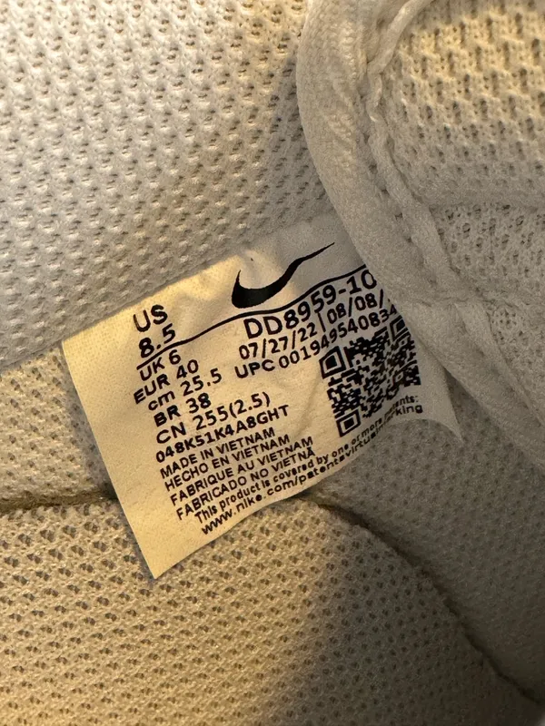 Women’s Nike Air Force 1 Sneakers White - Image 7
