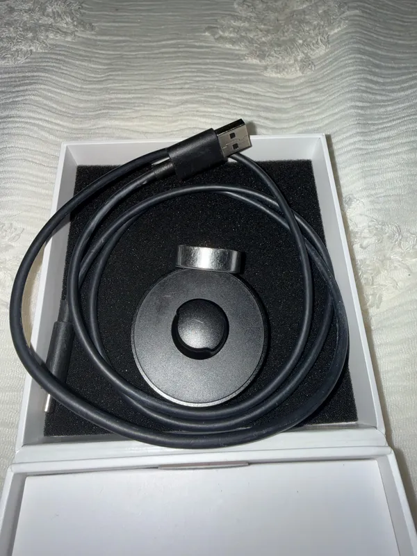 Oura Ring Gen 3 Heritage Silver Size 9 - Image 4