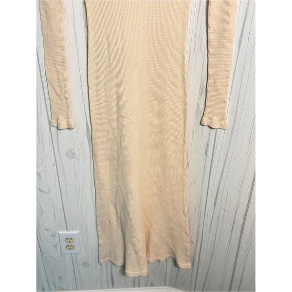 FREE PEOPLE FREE-EST Andrea Thermal‎ Hooded Funnel Maxi Dress, Small ($108) - Image 6