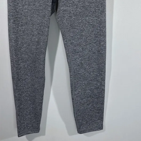Quince Heather Charcoal Grey Ultra-Soft High-Rise Leggings Womens MED Sporty Gym - Image 4