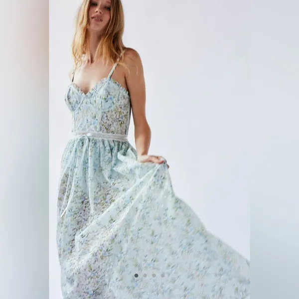 ✨For Love & Lemons Cecelia Maxi Dress M✨ - Image 3