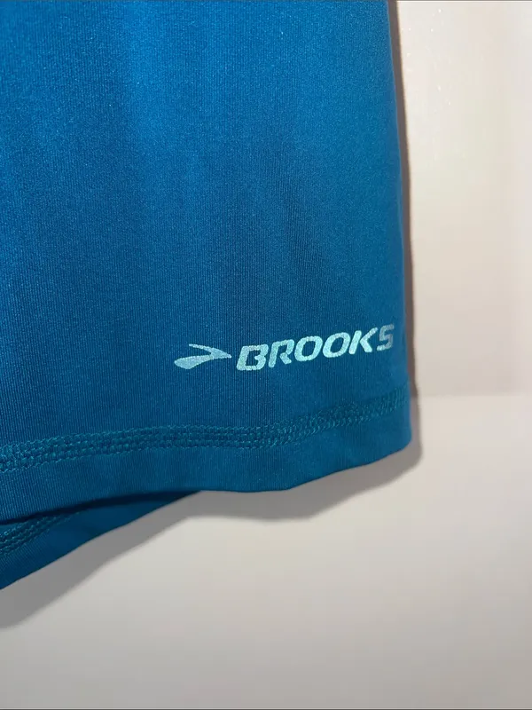 Brooks Teal Racerback Athletic Tank - Image 4