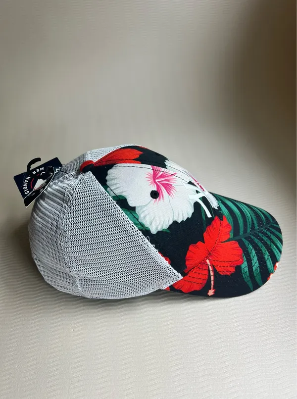 47 Brand "Rare Find" NY Yankees Women’s Tropical Floral Trucker Hat – NWT - Image 3