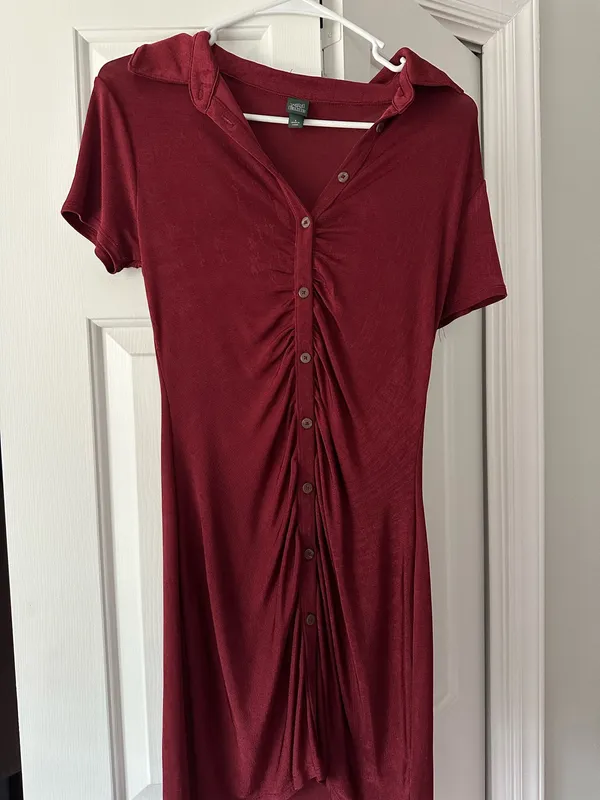 Red Short Dress - Image 2