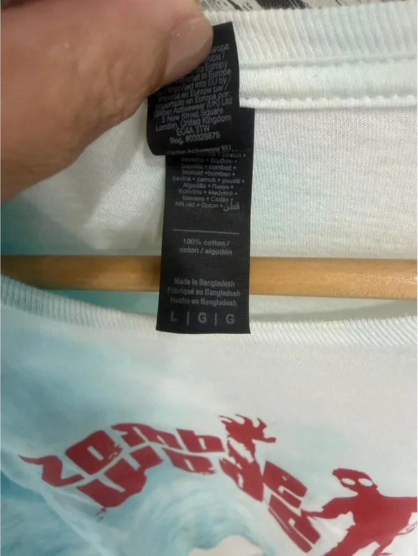 Gildan Men's T-Shirt Zombie - Image 3