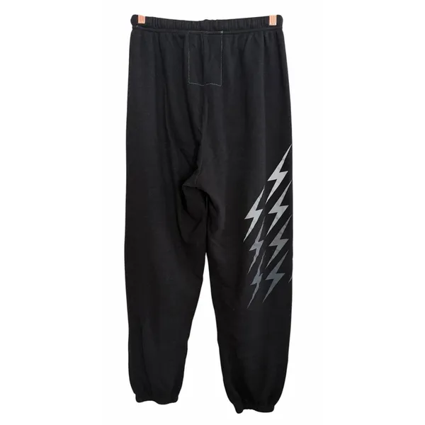 Aviator Nation Bolt Gradient Sweatpants Black/Gray Women's Size X-Large - Image 3