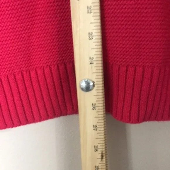 J. Crew Classic mock Turtleneck Sweater Size Medium Cotton merino wool blend - Image 7