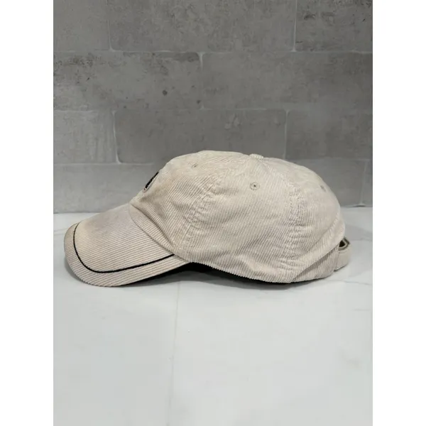 Nike Georgia Bulldogs Team Hat Cap Womens Corduroy Cream Tan Beige Adjustable - Image 2