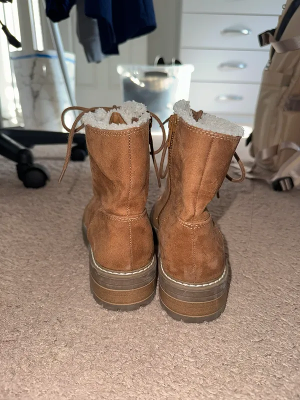 Women’s Suede Booties  - Image 3